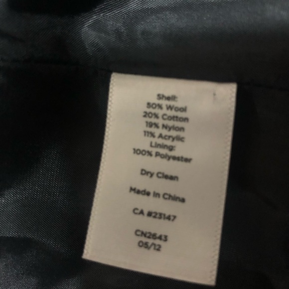 Talbots Tweed Buttoned Wool Cotton Blend Fuscia Blazer sz 6 - Picture 8 of 9